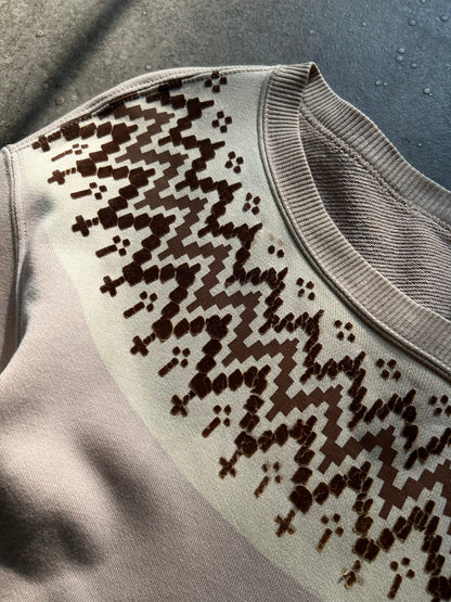 Number Nineteen Long Sleeve Printed Top