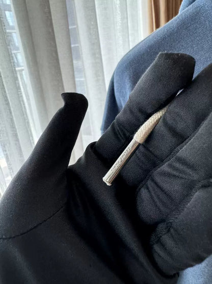 Celine Letter Hoodie in Blue