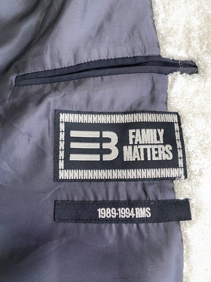 black and white fleece jacket with color blocking