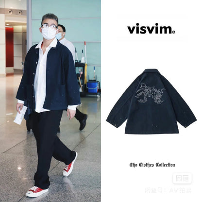 Visvim Potomac Coverall with Hand-Painted Tiger