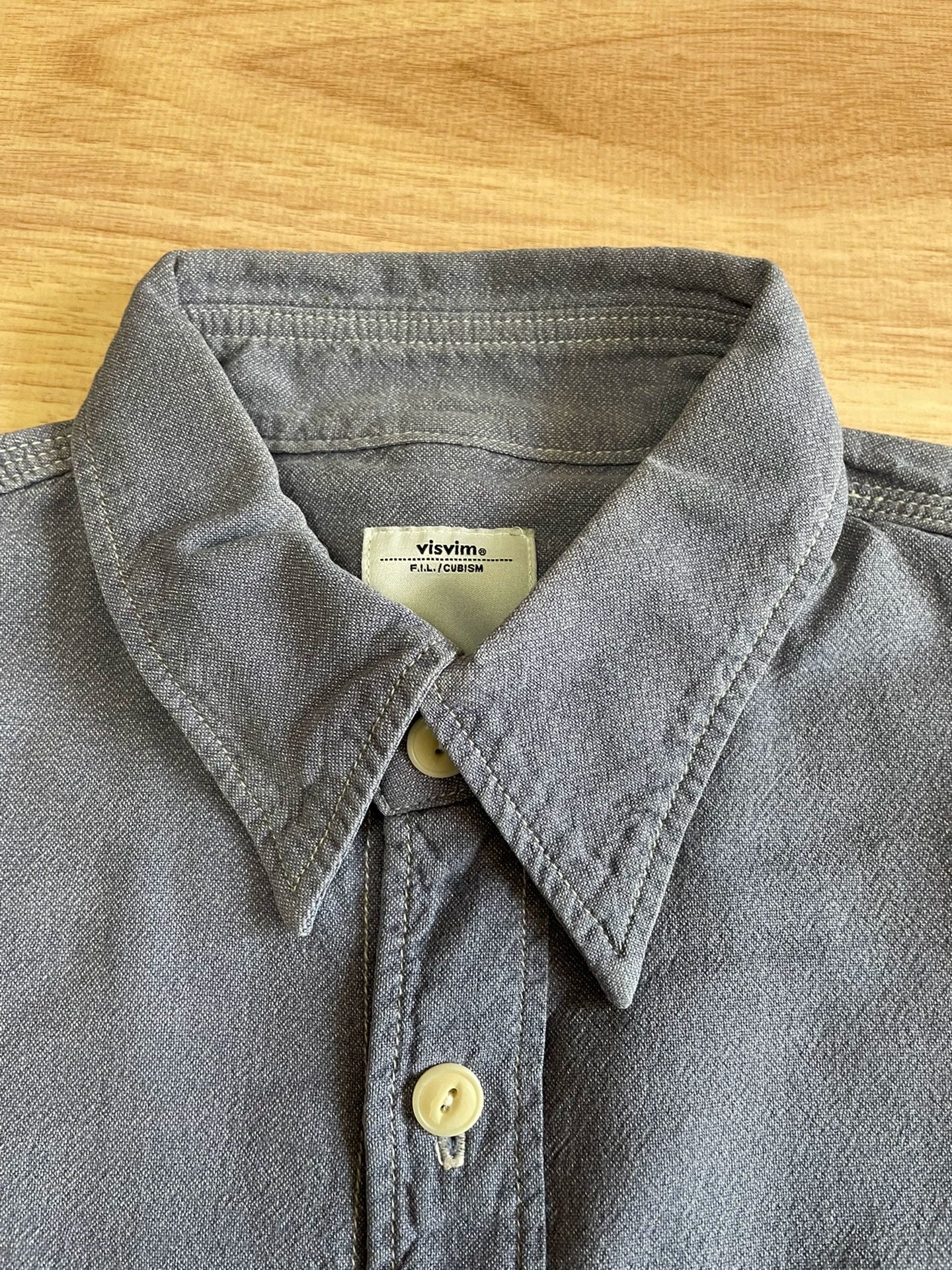 VISVIM Damaged F.I.L Limited Long Sleeve Shirt