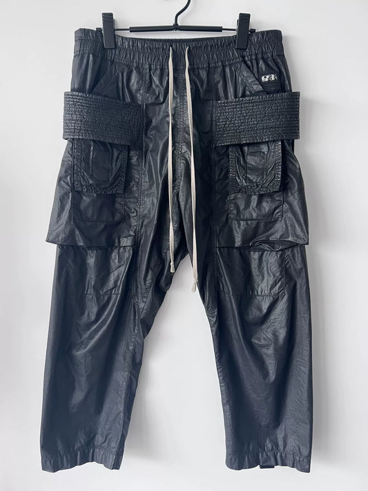 rick owens drkshdw classic mid-length pants