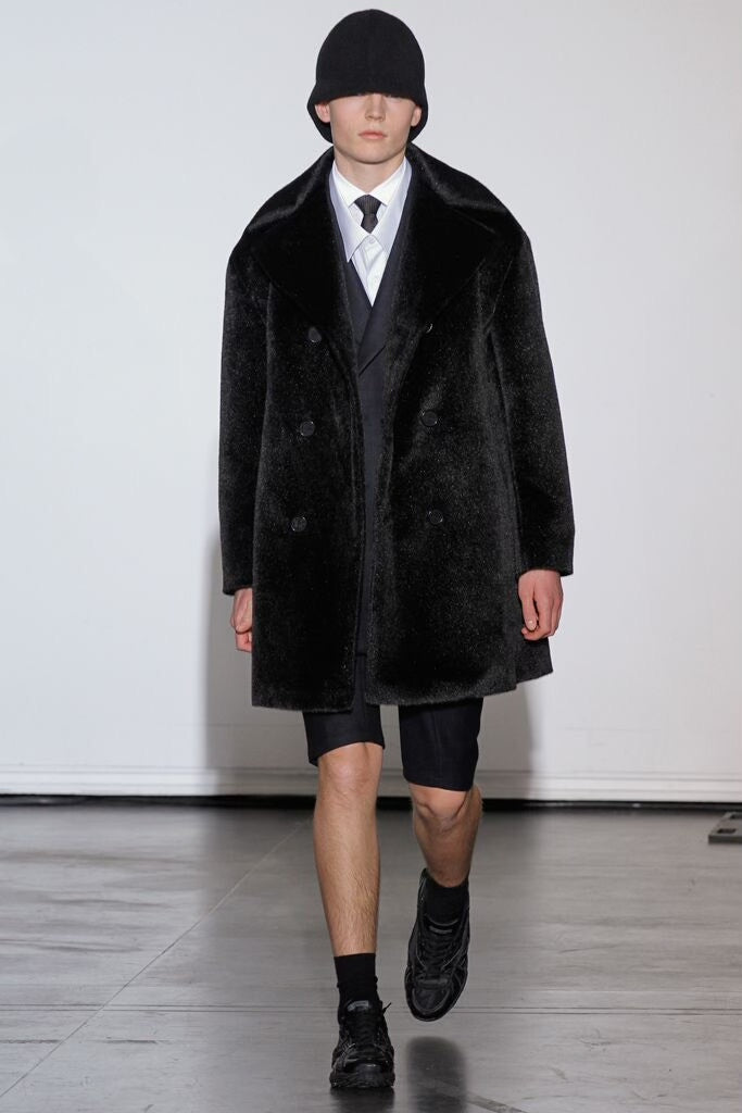 Raf Simons Double-Breasted Coat AW2012