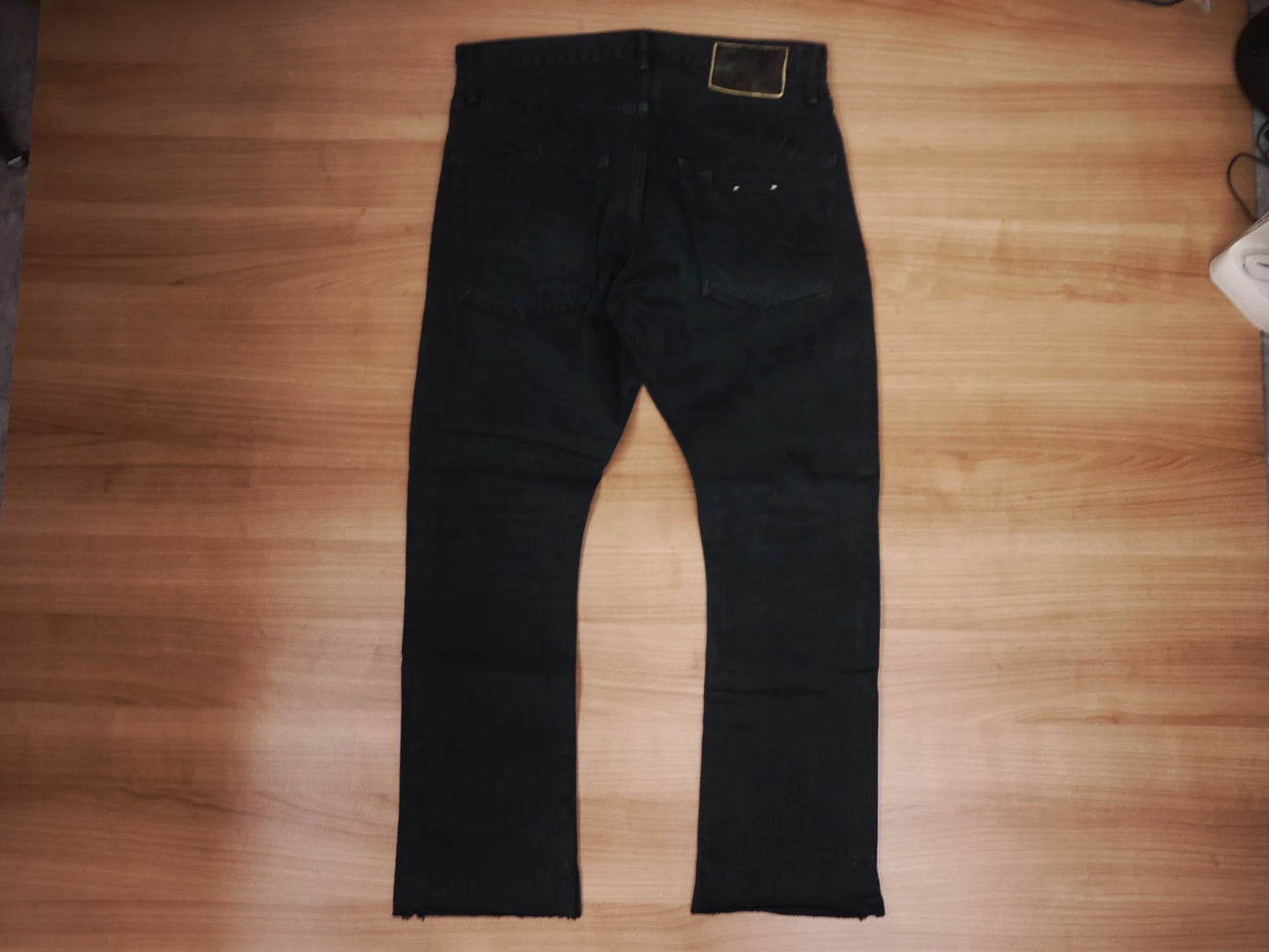Visvim SOCIAL SCULPTURE D17 Black Jeans