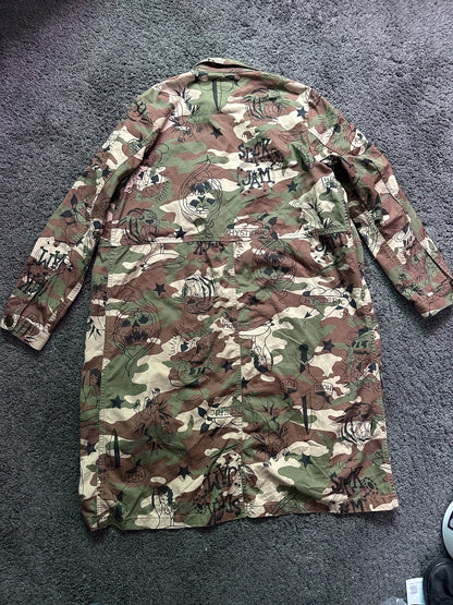 Hysteric Glamour Camouflage M65 Trench Coat