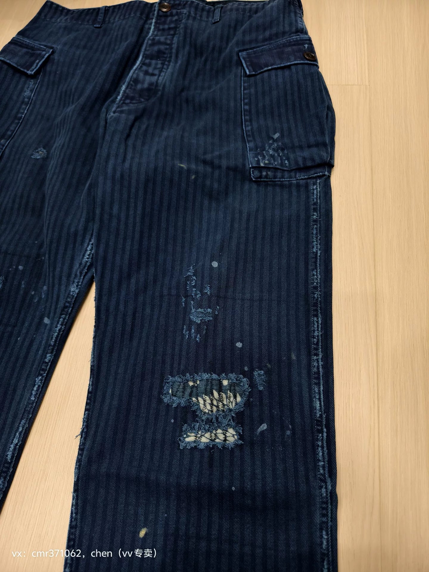 visvim 19 ICT Veterans Distressed Pants