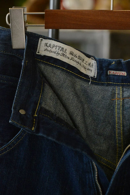 Kapital Denim Cropped Jodhpurs