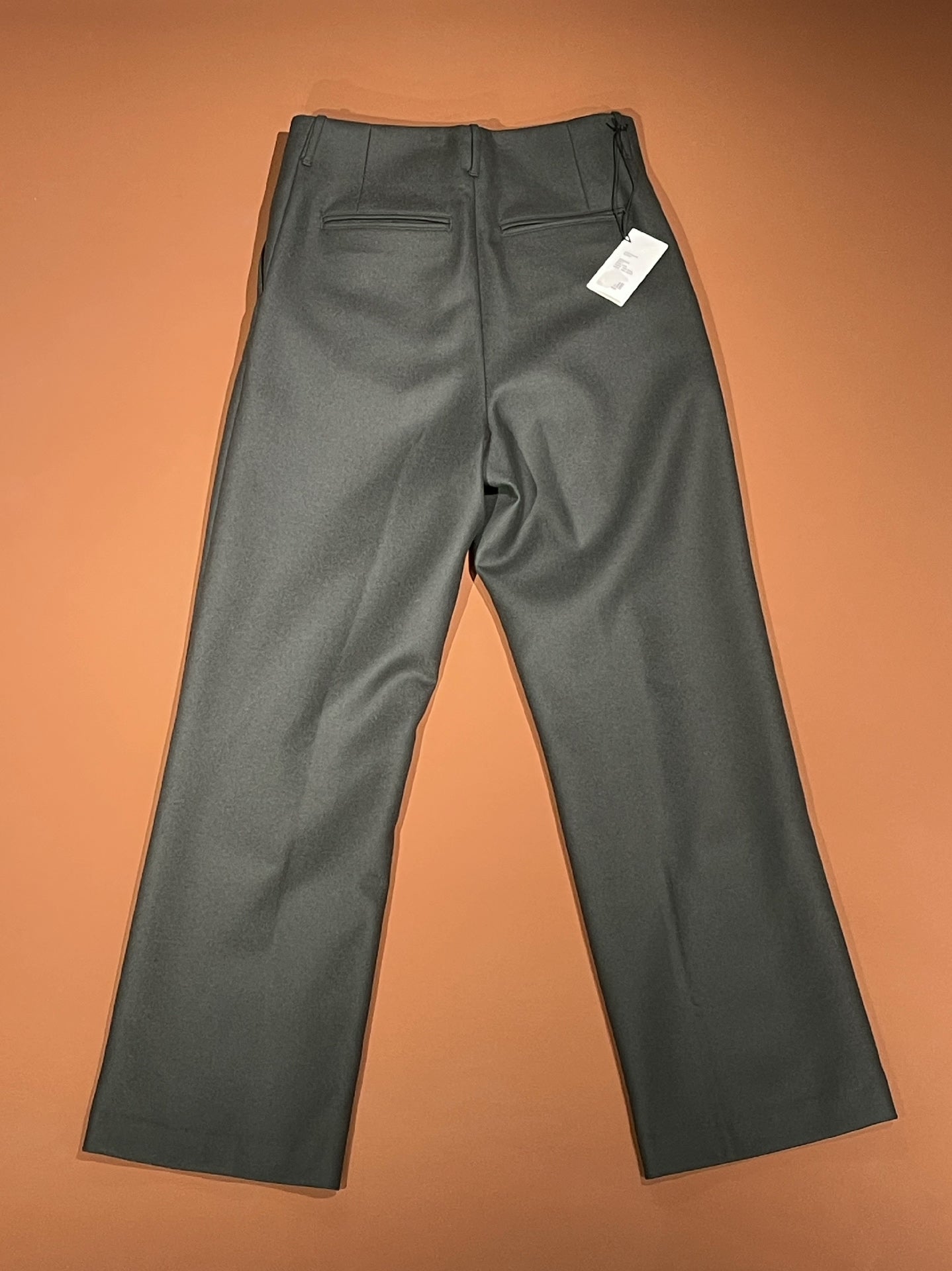 AURALEE Japanese Olive Green Wool Pants