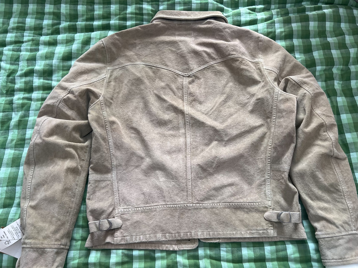 RRL Men's Summer Roughout Suede Jacket
