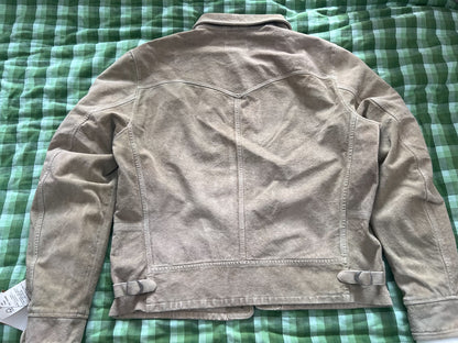 RRL Men's Summer Roughout Suede Jacket