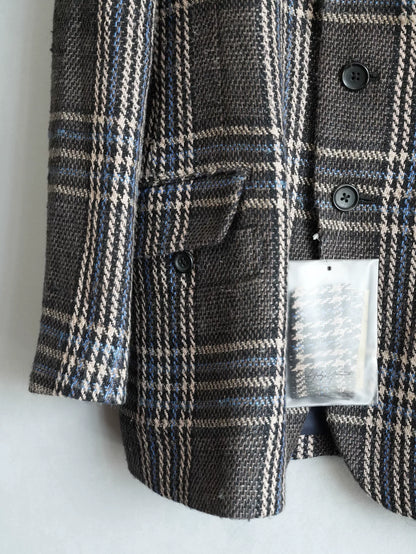 Yohji Yamamoto 23AW Plaid Blend Jacket