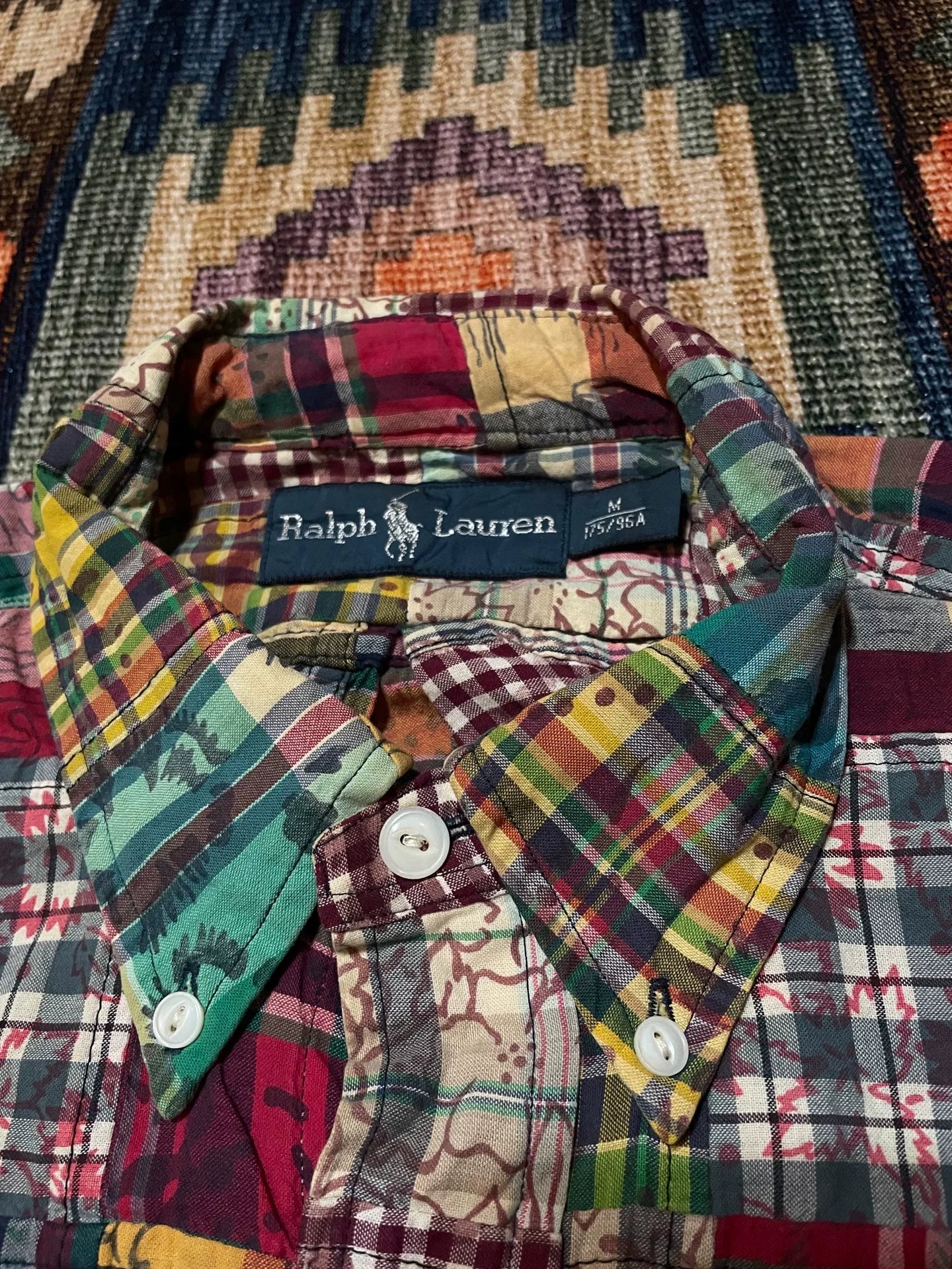 Ralph Lauren Vintage Patchwork Shirt