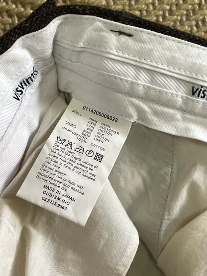 Visvim Cornell Slacks Melange Wool