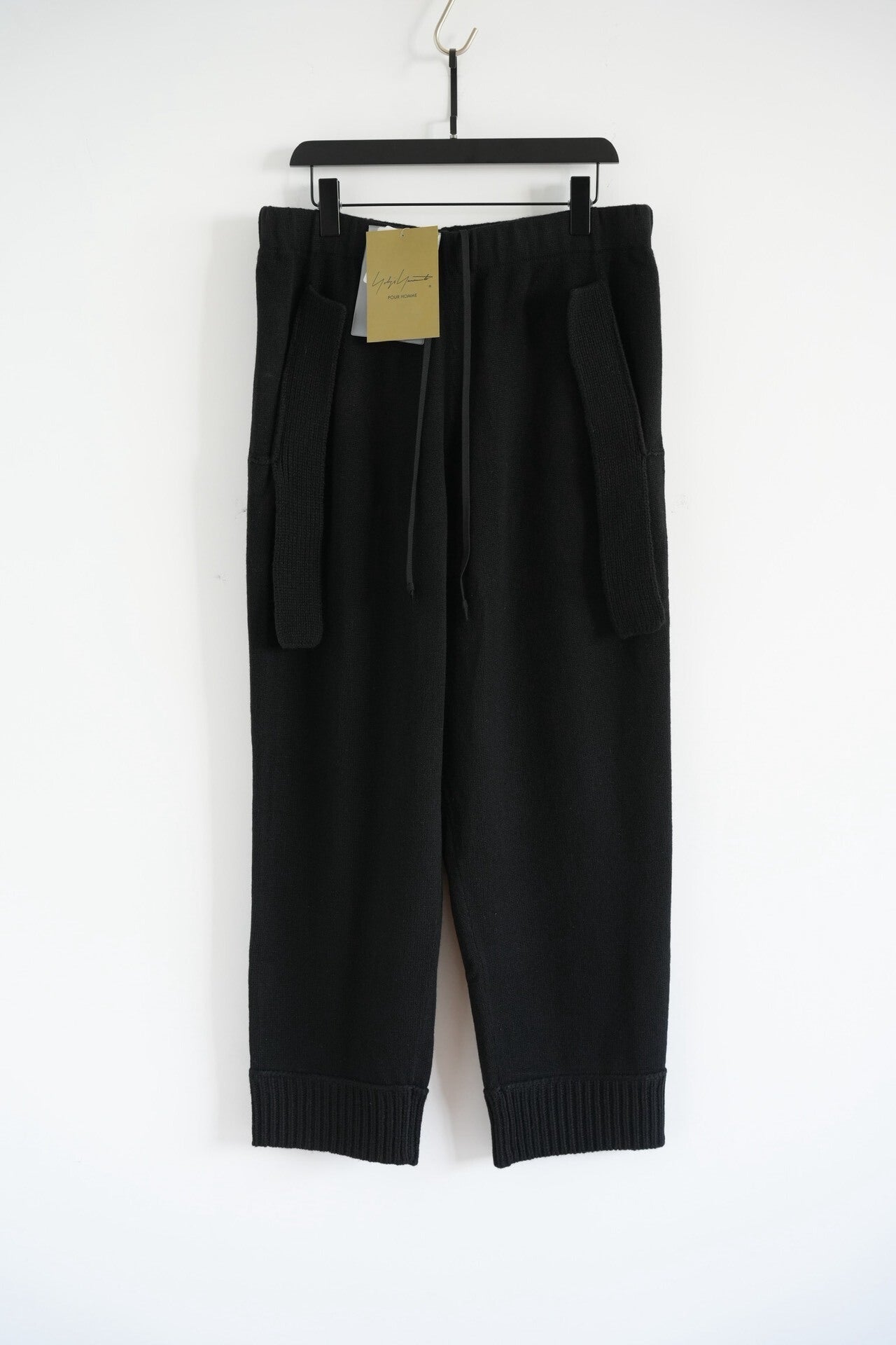 Yohji Yamamoto Wool Knit Sweatpants