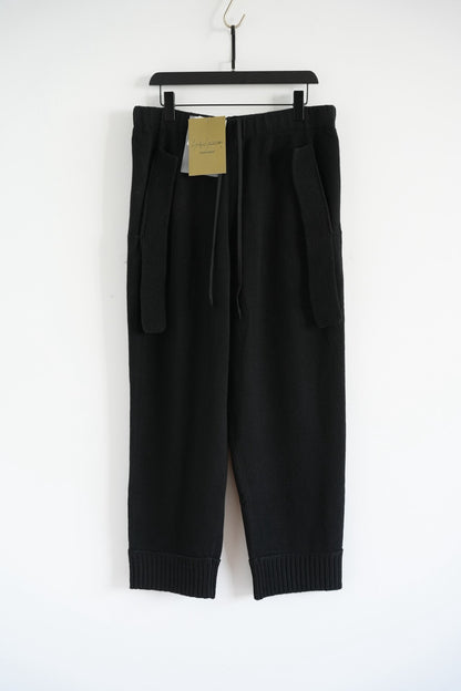 Yohji Yamamoto Wool Knit Sweatpants