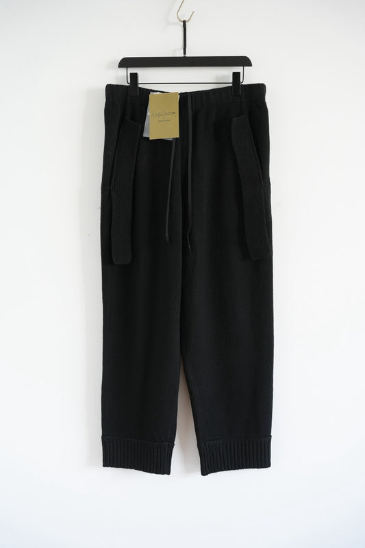 Yohji Yamamoto Wool Knit Sweatpants