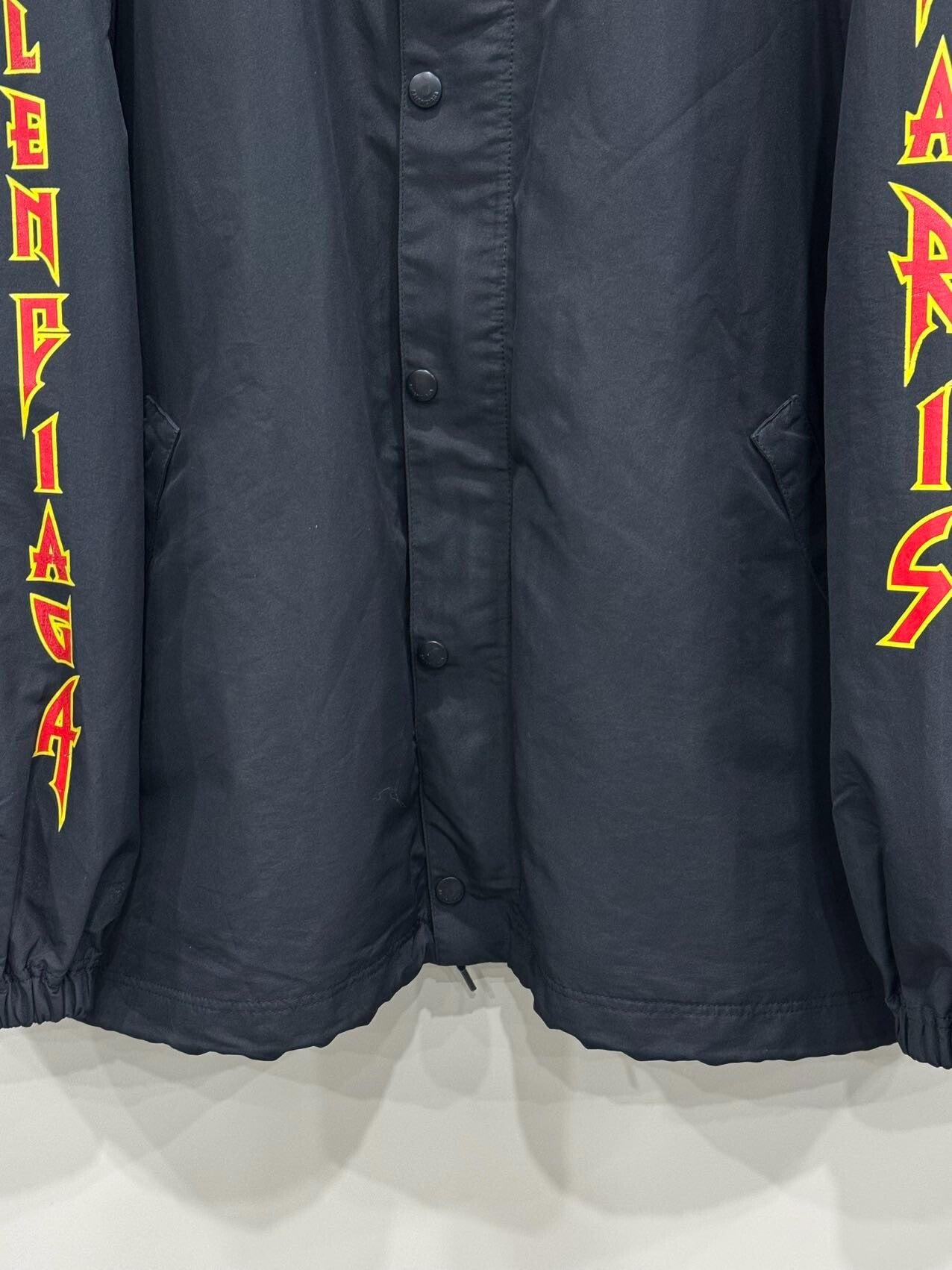 Balenciaga Lightning Letter Hoodie Windbreaker Jacket