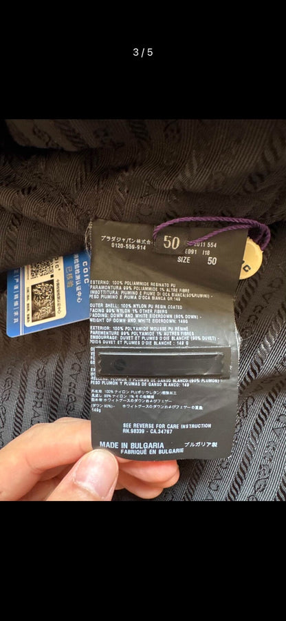 Prada Down Coat in Size 50