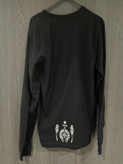 Chrome Hearts Red Printed Skull Short Sleeve Shirt