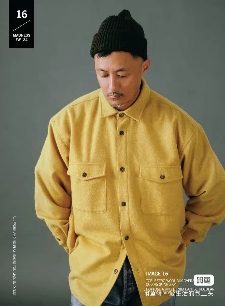 MADNESS Wool Mix Shirt