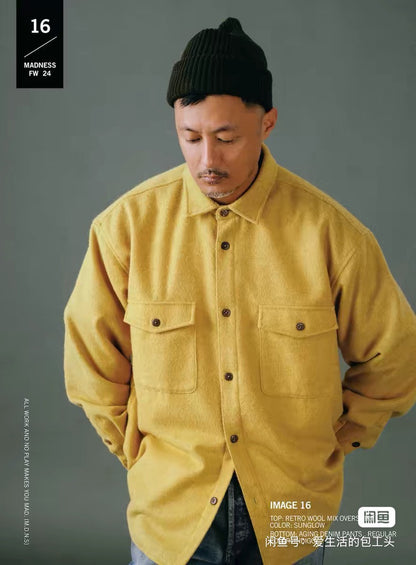 MADNESS Wool Mix Shirt