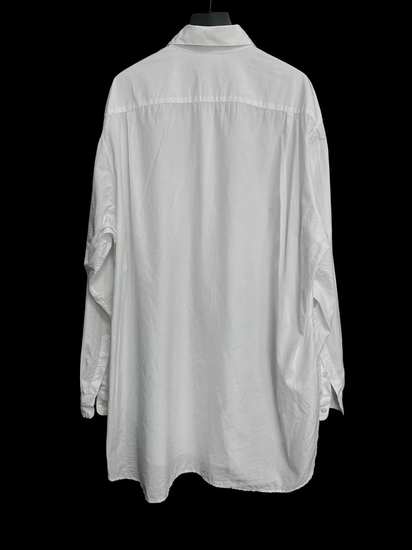 yohji yamamoto white cotton shirt