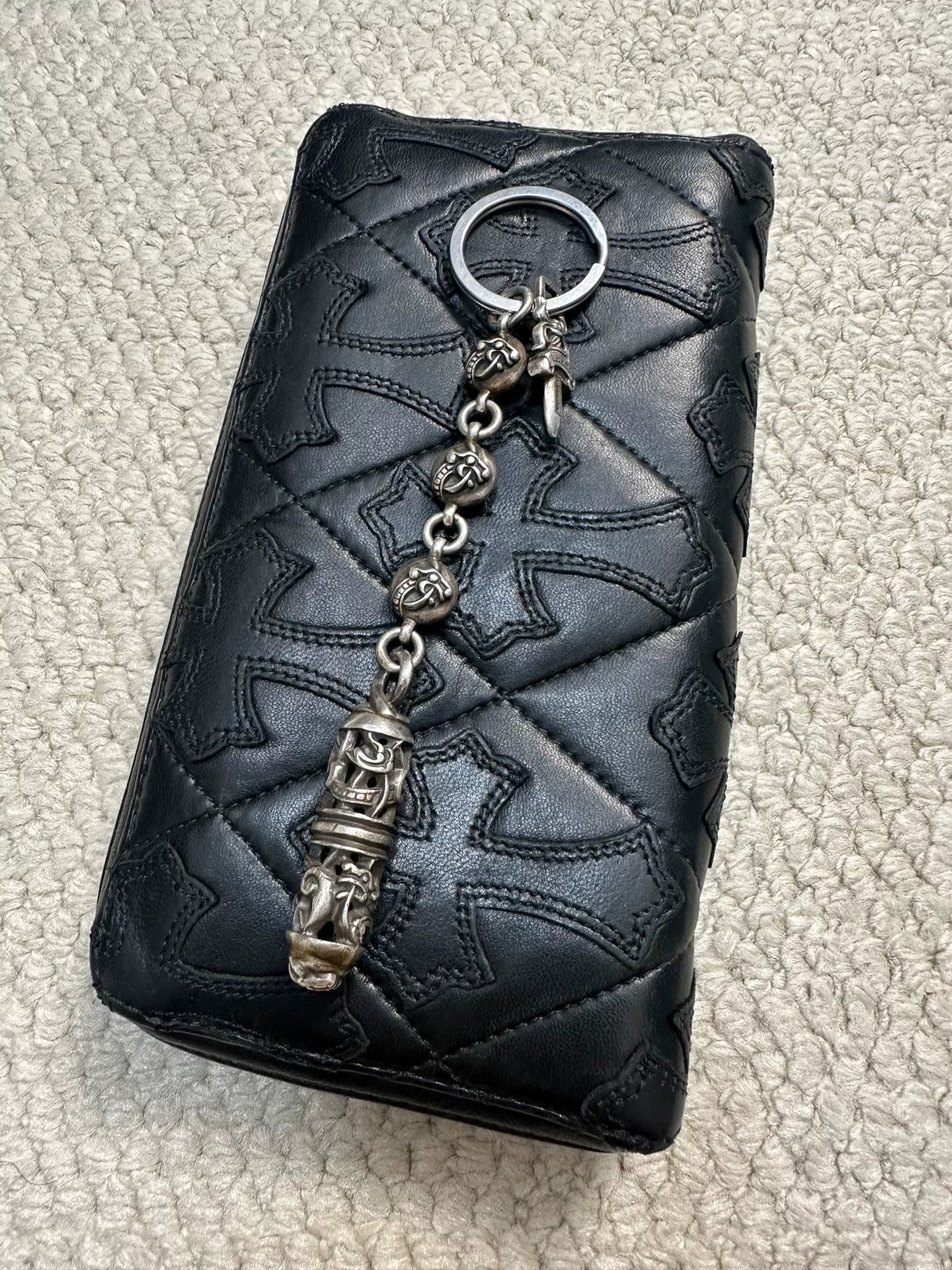 Chrome Hearts Celtic Dragon Sword Keychain