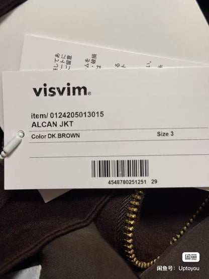 Visvim Alcan Embroidered Zip Jacket