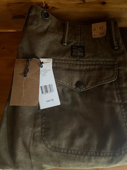 vintage canvas overalls for rugged style