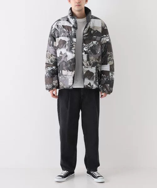 noma t.d. landscape stuffed jacket black gray