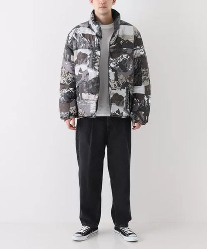 noma t.d. landscape stuffed jacket black gray