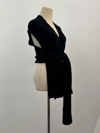 Maison Martin Margiela 90s Asymmetrical Scarf Vest