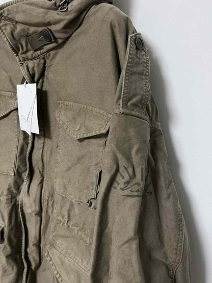 visvim 20SS Bickle Damaged Cargo Jacket