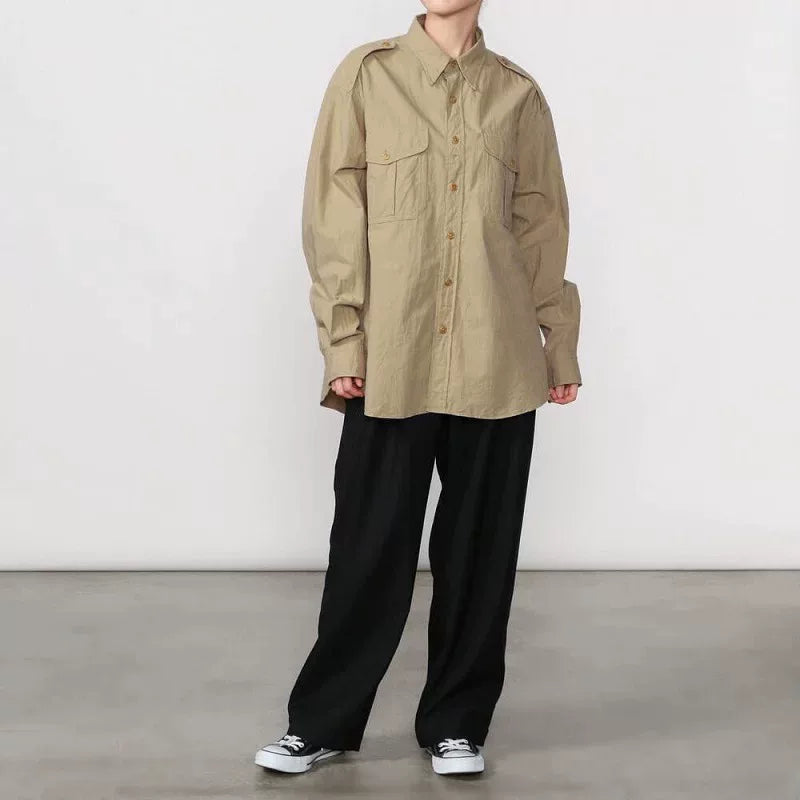 PORTER CLASSIC SAFARI CHAIN SHIRT