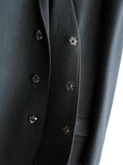 Yohji Yamamoto Button-Up Jacket with Dark Buttons