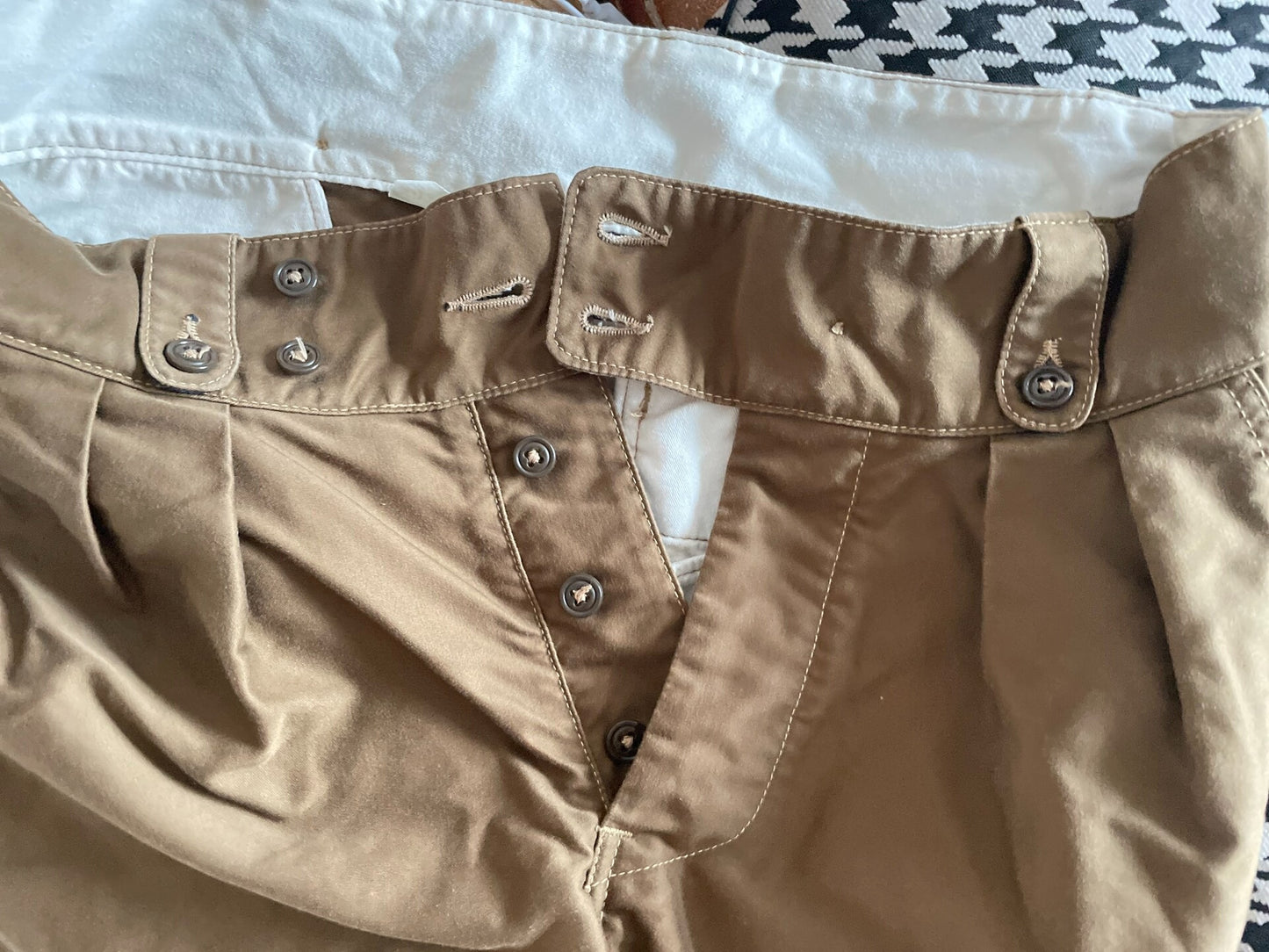 Freewheelers Brown Cargo Shorts