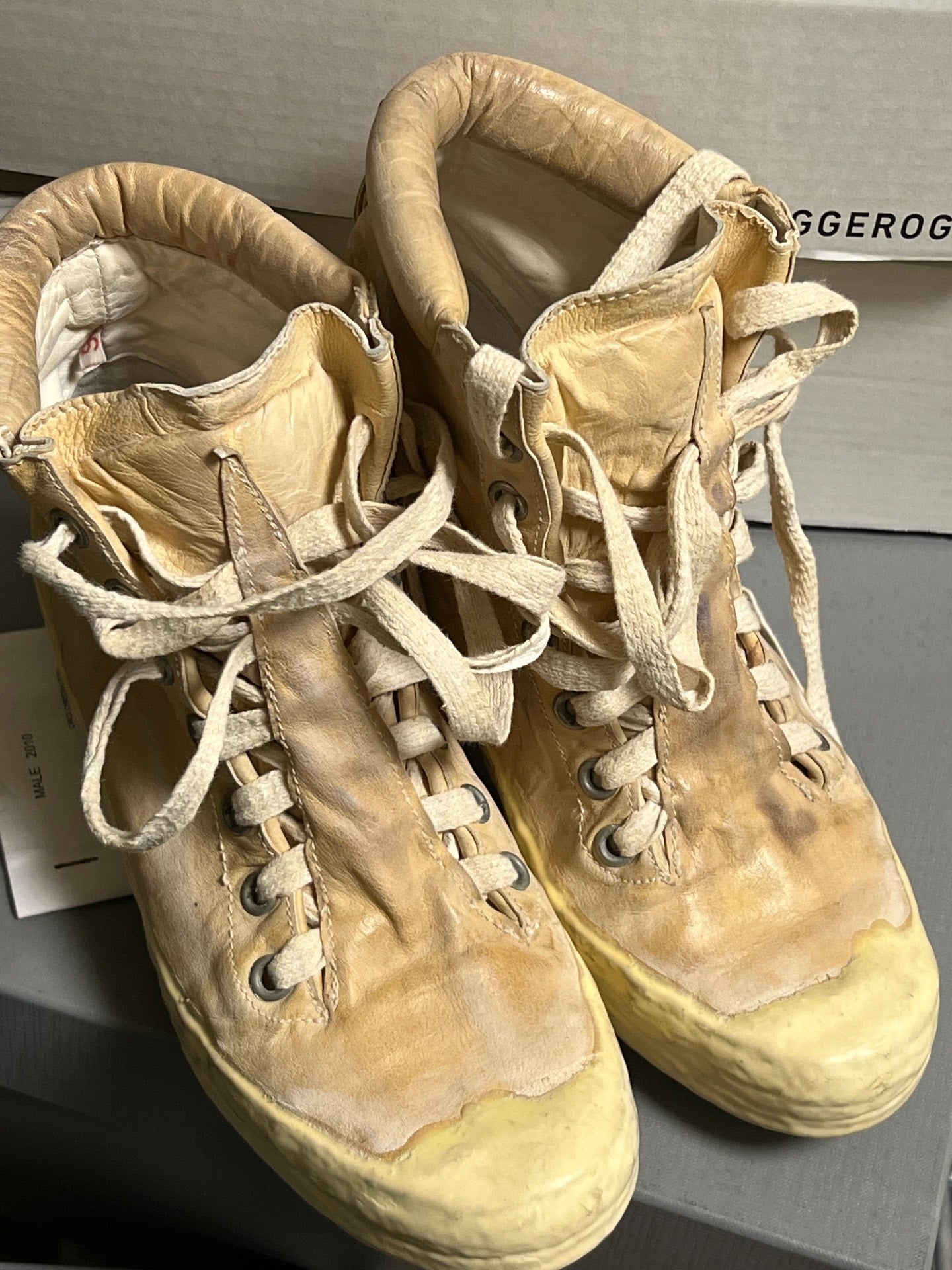 Carol Christian Poell Drip Rubber Sneakers