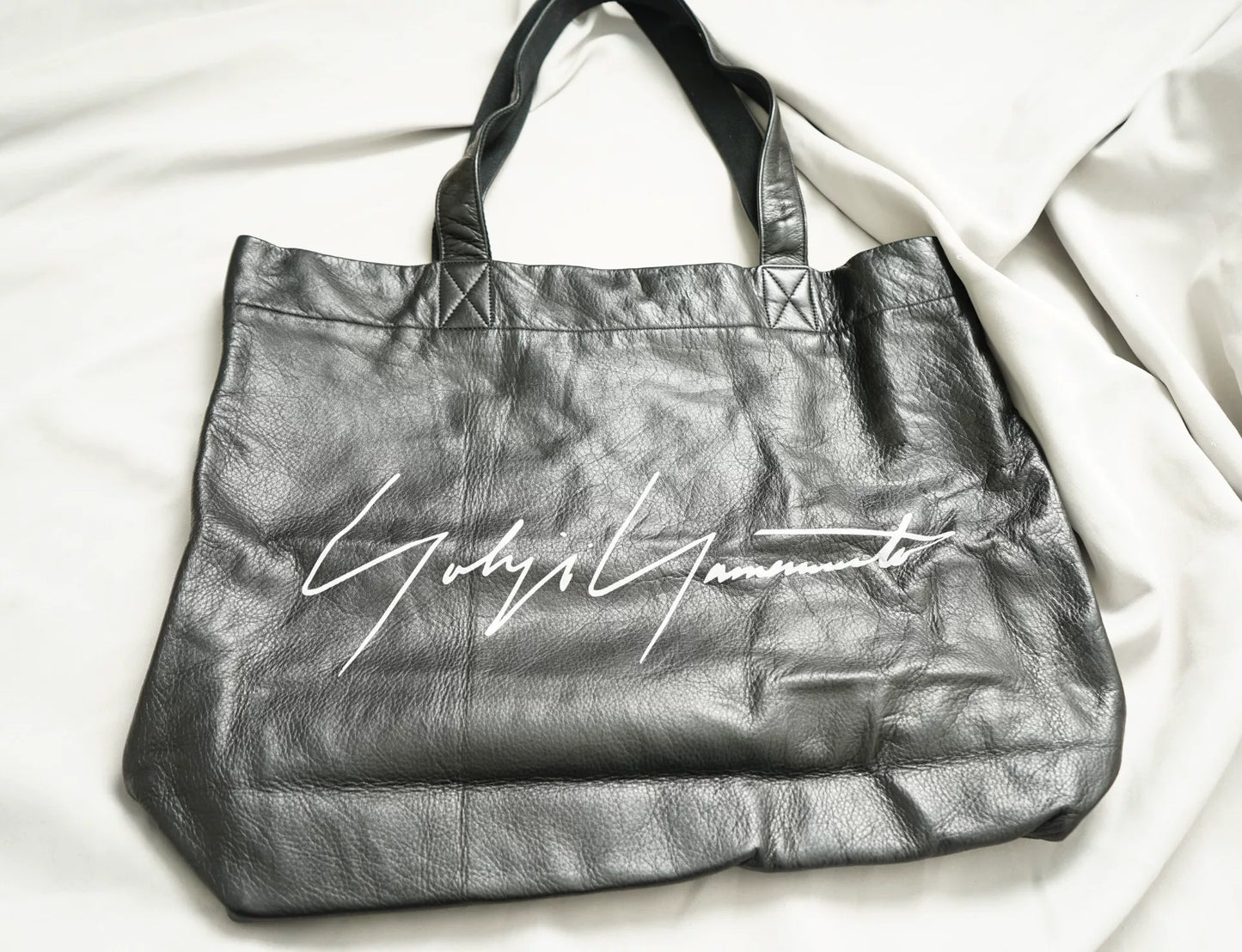 Yohji Yamamoto Full Leather Large Tote