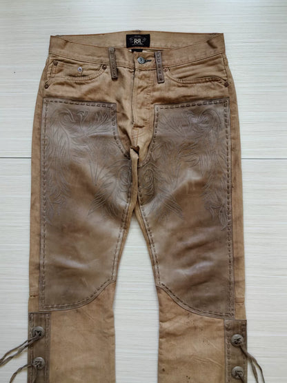 RRL Double RL Western Bootcut Pants