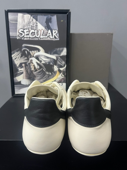 Rick Owens 25FW White Leather Low-Top