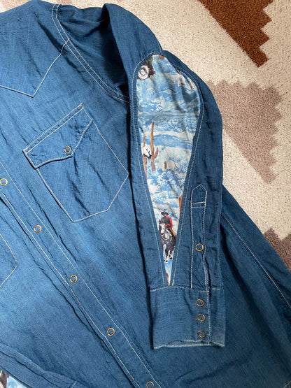 visvim Water Drop Denim Shirt