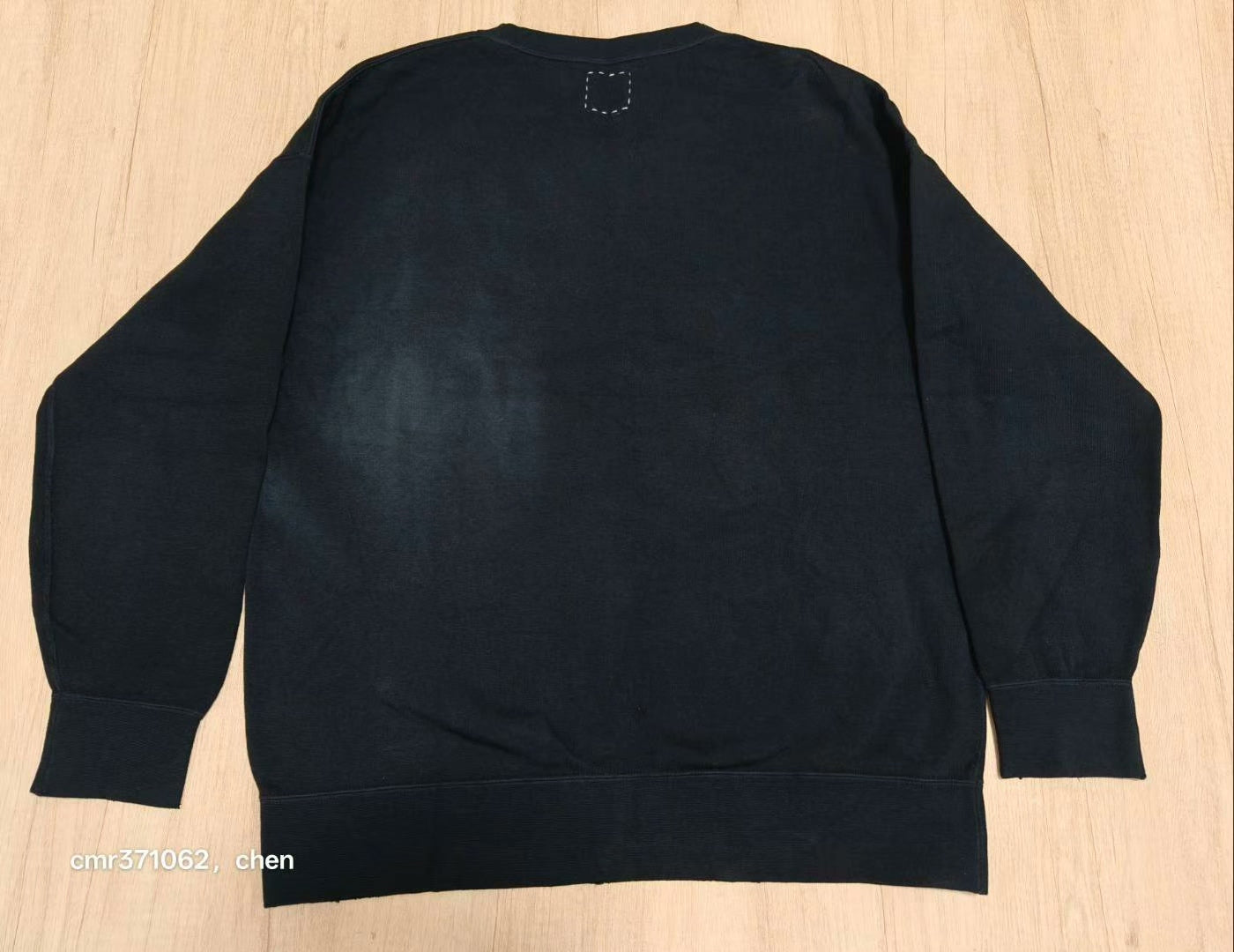 visvim 19ss Jumbo Sweat Uneven Dye