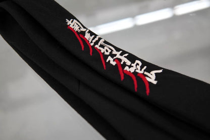Yohji Yamamoto Pour Homme S/S 2018 Amida Buddha Tie