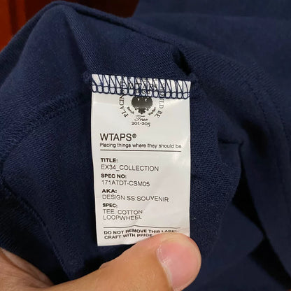Wtaps 17SS Souvenir Cotton Loopwheel Tee