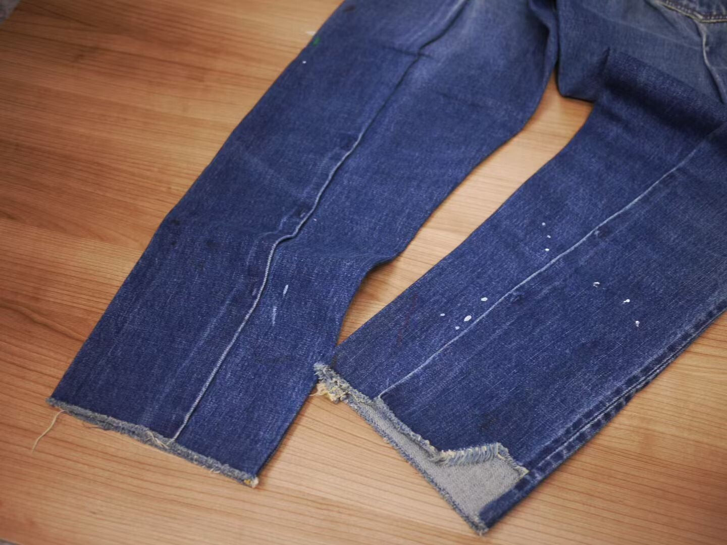 VISVIM 18SS JOURNEYMAN PANTS TACKED CRASH