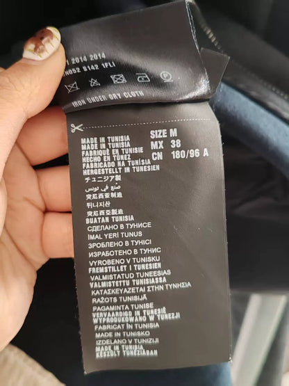 Prada Logo Zipper Jacket in Gray