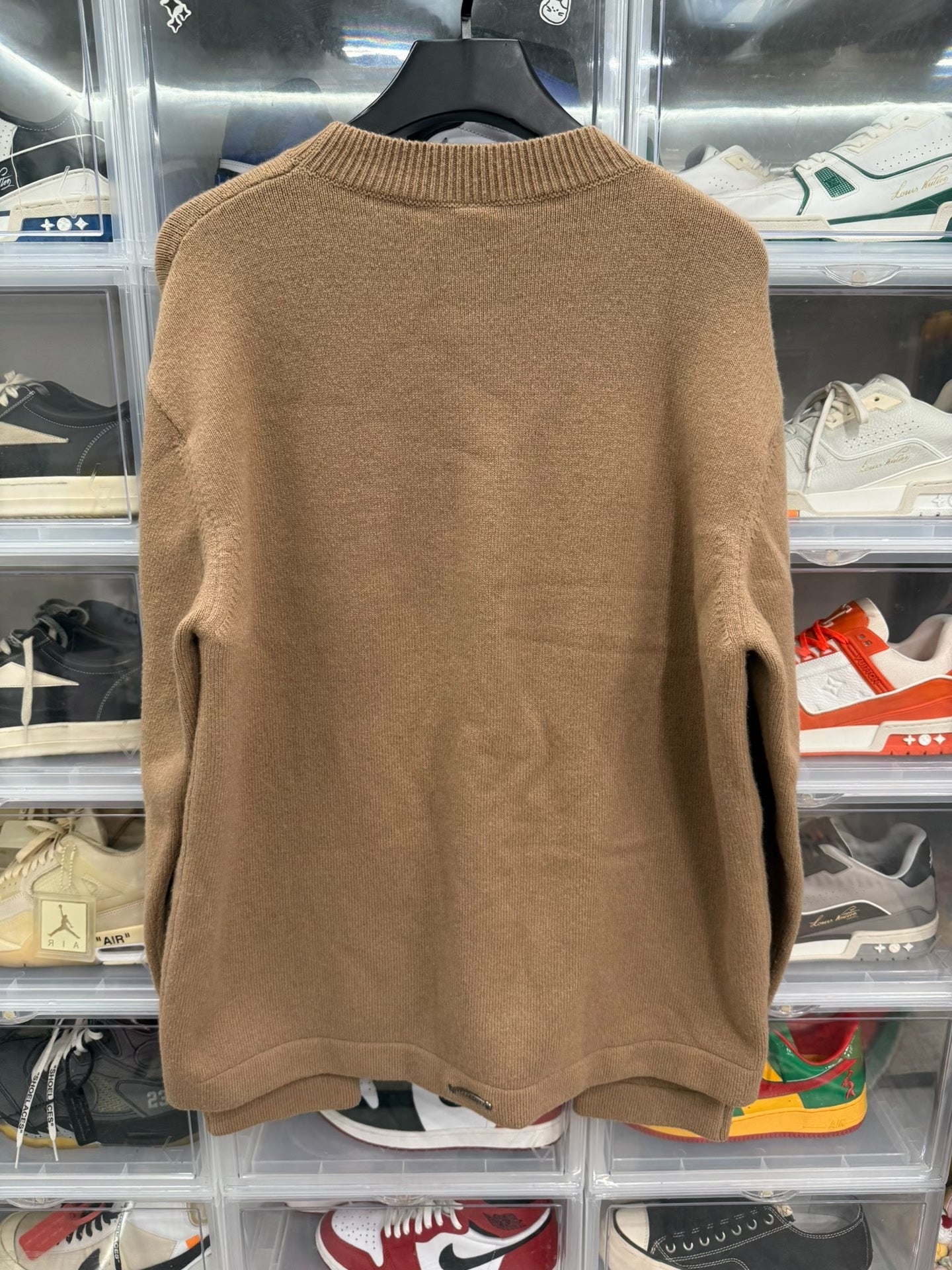 Chrome Hearts Brown Cashmere Sweater