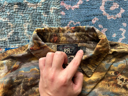 RRL Hunting Dog Shirt in Large