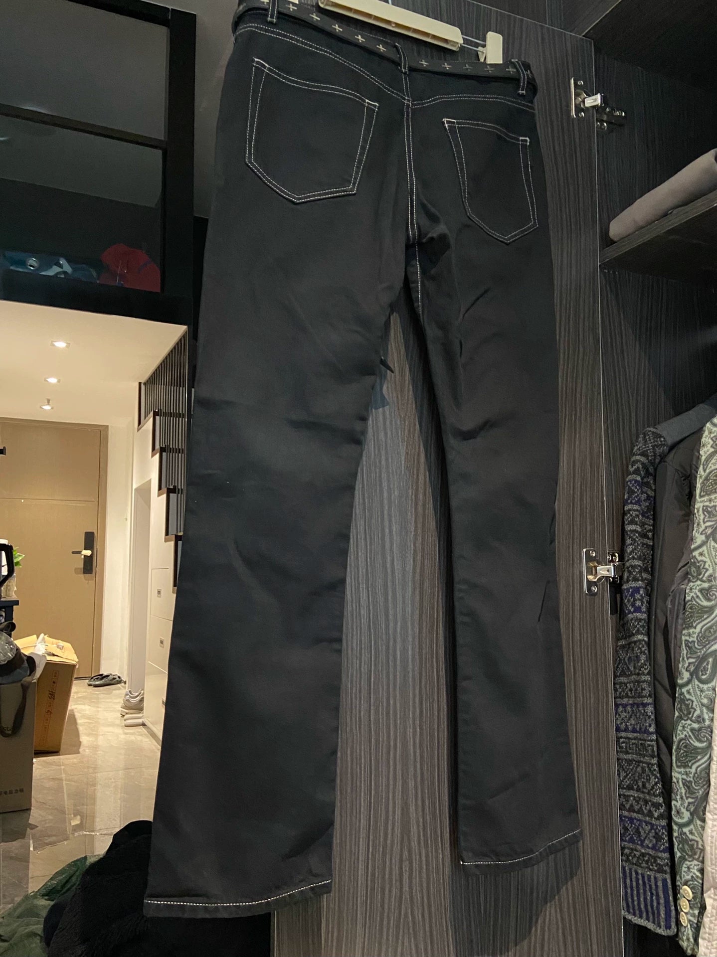 Saint Laurent D17 Cut Boot Flare Pants