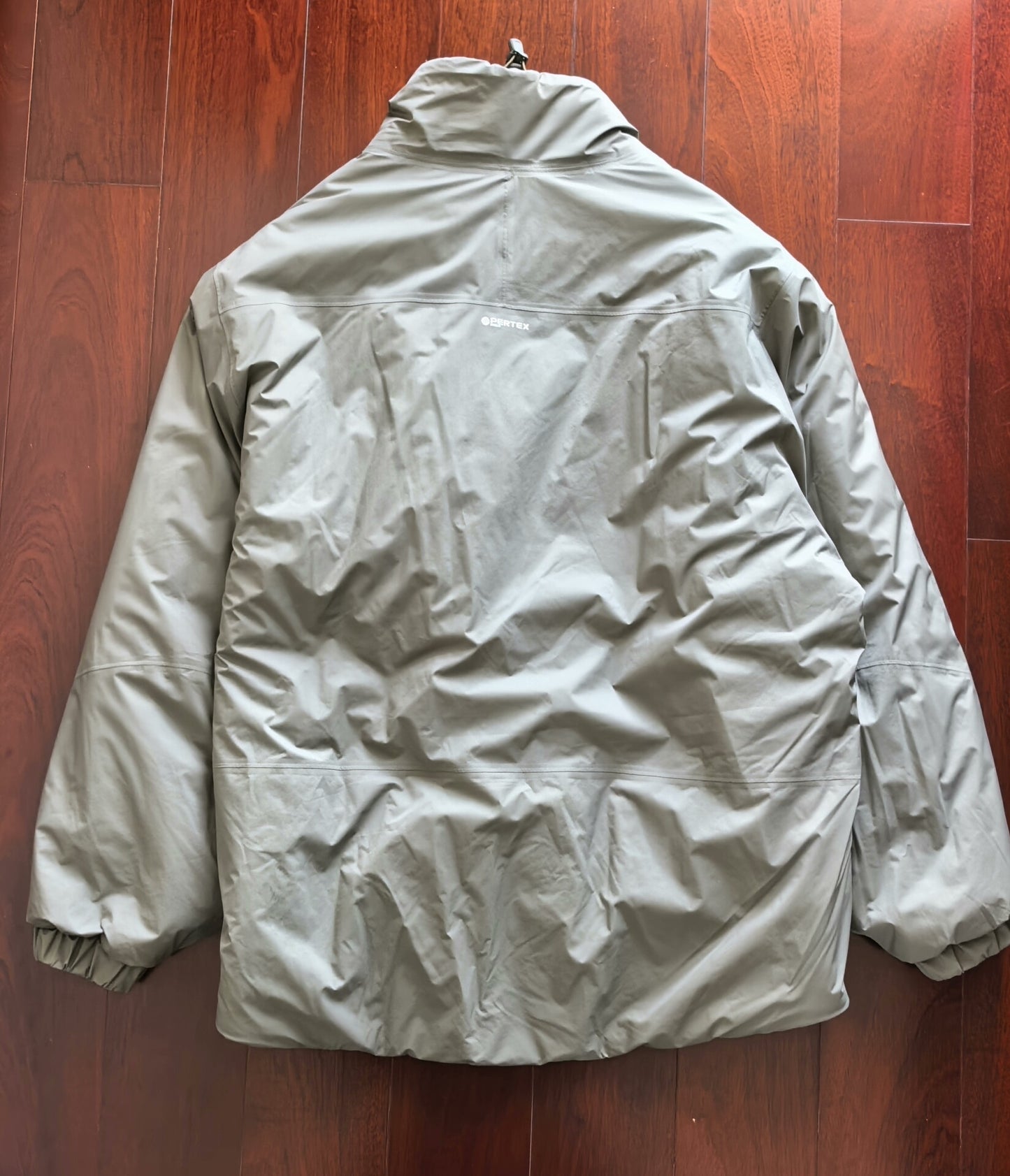 hyke pertex puff parka size 5 rare
